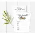 thumbnail image 2 of Inkdotpot Set Of 50 Baby ShowerWord ScrambleGame Cards Gender Neutral Leaves & Animals Party Supplies-Fun Baby Shower Game Favors, 2 of 6
