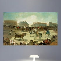 Wallhogs Goya A Village Bullfight (18th) Wall Mural