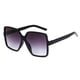 thumbnail image 2 of Gafas de sol cuadradas de la protección solar del marco de las gafas de sol grandes de moda de la moda, hechas de PC, 2 of 6