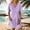 Purple, variant on Sentmoon Elegant Dresses for Women Short Sleeve Solid Color Stretchy Long Flowy Dresses for Women Summer with Pockets Boho Regular Fit V Neck Sun Dresses for Women 2026 XXXL