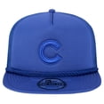 thumbnail image 2 of Men's New Era Royal Chicago Cubs Tone Foam Meshback Golfer Snapback Hat, 2 of 6