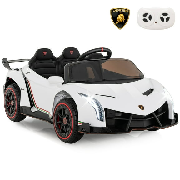 Infans Licensed Lamborghini 4WD Kids Ride-on Sports Car 12V Electric Vehicle w/Remote
