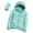 Green, variant on Outdoor Women’s Lightweight Packable Puffer Winter Jacket Insulated Puffy Hooded Coat for Snow Ski Hiking Travel