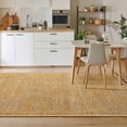 thumbnail image 6 of LUXE WEAVERS Rustic Textured Gold 6x9 Area Rug, Farmhouse Carpet, 6 of 9