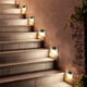 thumbnail image 3 of Lámpara de pared con 2 luces LED para escaleras y energía solar, 3 of 8