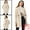 Cream White, variant on Manteau mi-long à manches raglan à double boutonnage pour femmes Allegra K XL Noir
