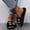 Black, variant on Slippers for Women Indoor Winter Warm Solid Color Cute Plush Ball Home Round Head Soft Soled Cotton Slippers(Pink)