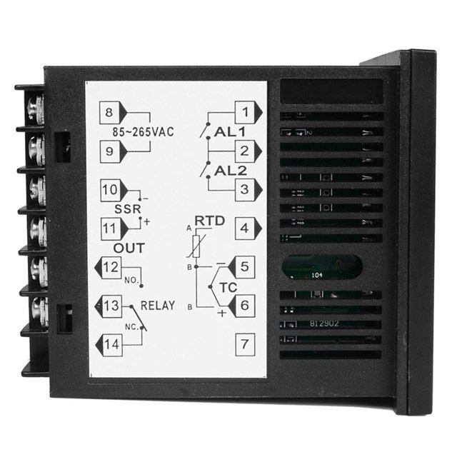 Controlador de temperatura PID digital Termostato Termopar térmico (MC701) Ehuebsd Para estrenar