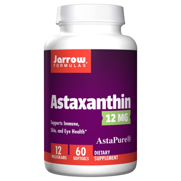 Jarrow Formulas Astaxanthin 12 mg Dietary Supplement Natural