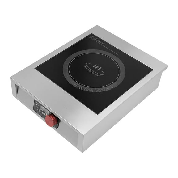 Miumaeov 3500W 110V Electric Induction Cooktop Tabletop Portable Induction Cooktop W/ LED Display