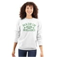 thumbnail image 3 of Made in Ireland Irish Pride St Pattys Unisex Plus Fleece Graphic Sweatshirt Brisco Brands 2X, 3 of 5