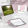 thumbnail image 5 of KOMI New iPad Pro 13 Inch Case M4 (2024 Model, 7th Generation) with Pencil Holder, Smart iPad Case [Support Pencil Pro and Pencil (USB-C)], Support Touch ID and Auto Wake/Sleep, 5 of 8