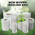 thumbnail image 7 of 100-Pack Biodegradable Non-Woven Plant Grow Bags for Nursery, Seedlings, and Garden Pots, 7 of 7