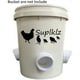 thumbnail image 4 of Alimentador de pollos DIY resistente a la intemperie, herramienta de puerto de alimentación por gravedad para aves de corral, accesorios de alimentación de patos para el hogar, cubo Vogacara HA011326-00B, 4 of 6