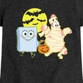 thumbnail image 3 of SpongeBob SquarePants - Patrick Trick Or Treating - Girls Fitted Short Sleeve Tee, 3 of 6