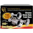 thumbnail image 4 of GG 69991 - 70 PSI To 140 PSI Chrome Triple Trumpet Train Horn, 4 of 4