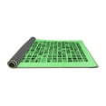 thumbnail image 2 of Ahgly Company Indoor Square Abstract Emerald Green Contemporary Area Rugs, 4' Square, 2 of 4