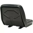 thumbnail image 4 of ANQIDI Tractor Seat Black Slidable Tracks Backhoe Seat w/Drain Hole Rails Heavy Duty Seat for Lawn Mower Compact Tractor, 4 of 11