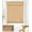 Brown206, variant on LazBlinds No Tools No Drill Cordless Bamboo Roman Shades, Privacy Room Darkening Window Treatment, Roll Up Bamboo Blinds for Window 23'' W x 64'' H, DP-Natural