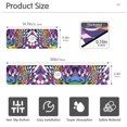 thumbnail image 3 of Yayeee Faucet Mat for Kitchen Sink 14.7" Diatomite Long Splash Guard Pad, Purple Wavy Plaid, 3 of 7