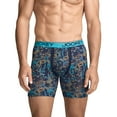 thumbnail image 2 of Jockey Caleçon Boxeur pour Hommes en Microfibre avec Pochette Anti-Frottement de 6 Po - Lot de 3, 2 of 6