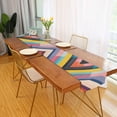 thumbnail image 2 of Yayeee Table Runner 90 inches Long Home Kitchen Dinning Party Decoration, Color Striped, 2 of 7