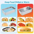 thumbnail image 4 of Bandeja para servir alimentos YMJOINMX de 6 compartimentos, 1.9 L, con paquetes de hielo, 4 of 8