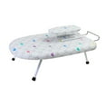 thumbnail image 2 of Tnarru Foldable Ironing Board Iron Sleeve and Stand Set Ironing Table Clothes Hanger Ironing Board Folding Ironing Board for Clothes E, 2 of 8