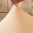 thumbnail image 6 of Chair Covers for Dining Room, Stretch Dining Chair Covers Removable Chair Protector Covers for Dining Room, Hotel, Ceremony (Beige, 4 Pack), 6 of 6