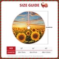 thumbnail image 2 of Sikiie Beautiful Golden Sunflower Field Christmas Tree Skirt, Christmas Tree Decorations, Christmas Decor, Tree Mat Decoration(30-48IN)-48", 2 of 6