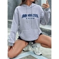 thumbnail image 4 of Sudadera Hoodie Mujer Con Capucha Fuentes Creativas Brooklyn, 4 of 7
