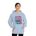 thumbnail image 4 of Famous Cities And Places - London Unisex Heavy Blend™ Hooded Sweatshirt, 4 of 9