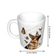thumbnail image 5 of German Shepherd Coffee Mug, German Shepherd Gifts Tea Mug,German Shepherd Ceramic Mug 11oz, Dog Tea Cup Coffee Mugs Gifts for Dog Book Lovers Women Men, 5 of 8