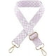 thumbnail image 1 of Nvzi Correa de bolso de hombro bordada de longitud ajustable de 11 a 51 pulgadas, correa de billetera, correa de bolso cruzado, accesorios para bolso (rosa), 1 of 4