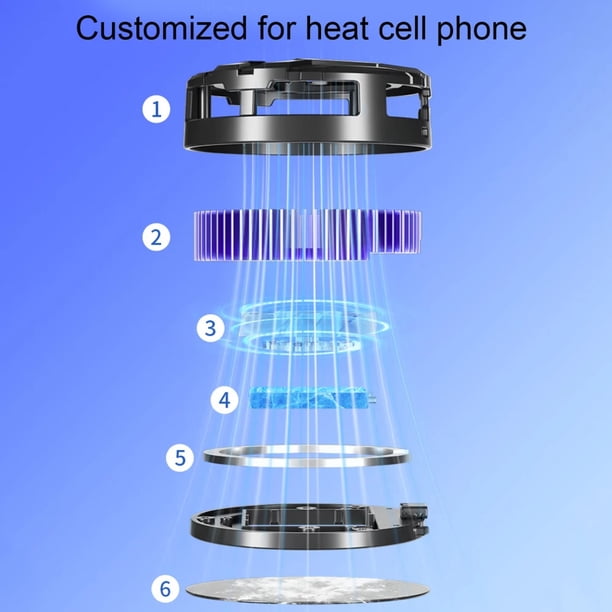 S25 Magnetic Phone Cooler Fast Cooling Phone Cooler Portable Phone