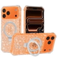 thumbnail image 1 of Funda Casehas para iPhone 17 Pro Max de 6.9 pulgadas con purpurina magnética transparente, 1 of 7