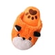 thumbnail image 1 of Bonitas pantuflas de peluche para perros. Naranja, 1 of 9