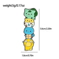 thumbnail image 5 of Pines de esmalte de Pokémon para niños, juego de Anime, Pikachu, Eevee, broches de modelado de hamburguesa creativos, Pin de solapa de mochila, accesorio de joyería, 5 of 5