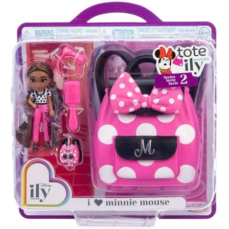 Disney Tote Ily Teenies Series 2 I Love Minnie Mouse Mini Doll