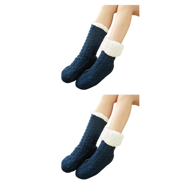 Medias hasta El Muslo de Invierno Minnieouse 4x Estilo Pijo