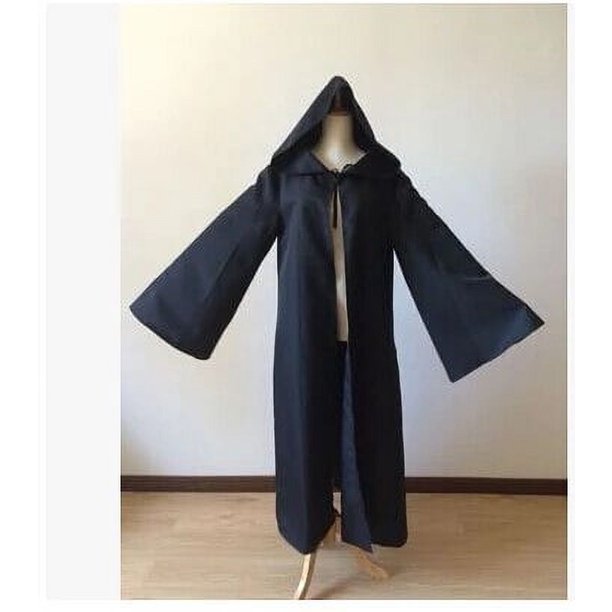 Disfraz de Anime de Star Wars, bata con capucha unisex para adultos, Caballero Jedi, capa de Darth Vader para hombres, S-2XL