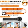 thumbnail image 2 of Resistance  Kit, Suspension Trainer Straps with Adjustable Extension, Door Anchor, and Carry Bag - Strength  Equipment for Full  Bodyweight Workouts at  or Outdoors, 2 of 6
