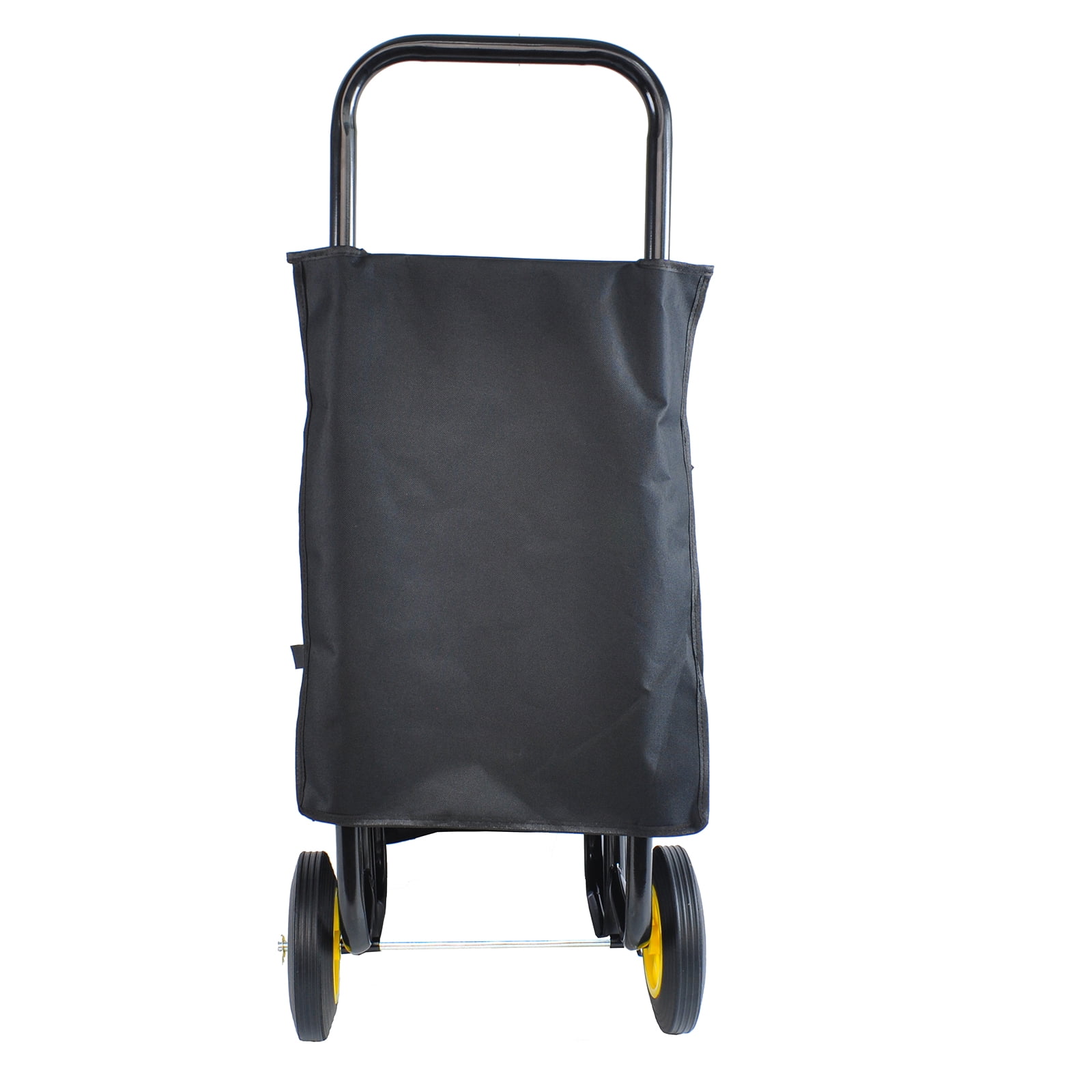 Hand Truck Dolly 2 Wheel Dolly Cart And 4 Wheel Push Cart With Swivel Wheels 330 LBS Capacity Heavy-Duty Luggage Trolley Cart For Moving Warehouse Garden Grocery