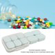 thumbnail image 3 of Organizador de Medicamentos para Pastillero Caja de Viaje para Pastillero Caja de Vitaminas Combo Diario para Soporte Almacenamiento en Estanterías ANGGREK Otros, 3 of 8