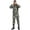 Camouflage, variant on MSemis Men's Hooded Coverall Overalls Camouflage Work Wear for Workshop Repairman Camouflage XXL/180