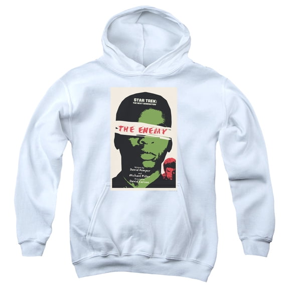 Star Trek - Tng Season 3 Episode 7 - Youth Hooded Sweatshirt - Large