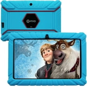 Contixo 7" Kids Tablet 16GB WiFi Android Tablet For Kids Bluetooth Parental Control Pre-Installed Learning Tablet App for Toddlers Children Kid-Proof Protective Case, V8-2