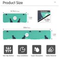 thumbnail image 3 of Yayeee Faucet Mat for Kitchen Sink 14.7" Diatomite Long Splash Guard Pad, Green Cat, 3 of 7