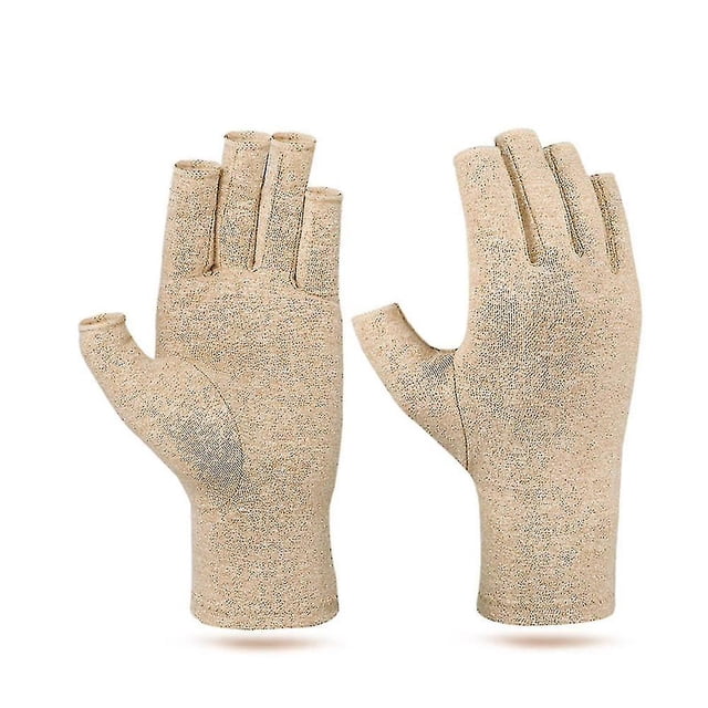 Guantes de compresión para artritis, manoplas para aliviar el dolor del túnel carpiano, muñequera terapéutica para hombres y mujeres, invierno cálido, novedad de 2021