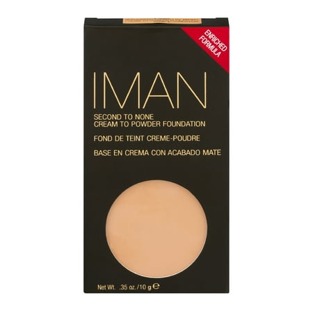 Iman Cream To Powder Foundation,  Sand 4, 0.35 OZ (Best Way To Apply Cream To Powder Foundation)